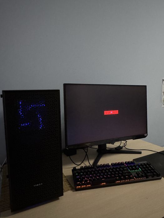 Игровой ПК intel i7 Монитор 240гц Наушники HyperX