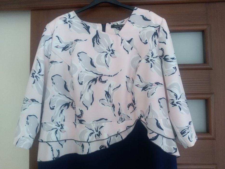 Sukienka 52 +buty na koturnie 39