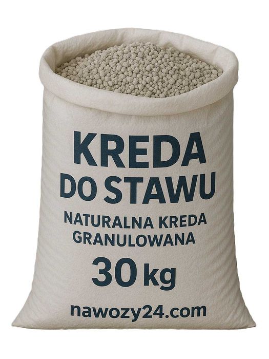 Kreda Stawowa 30kg - naturalna, ekologiczna, bezpieczna dla ryb