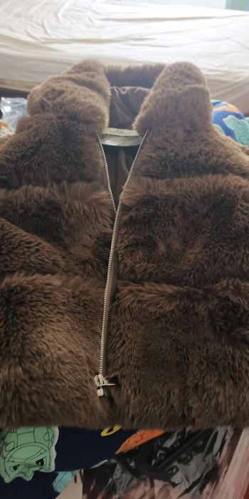 Mochy- S/M casaco com pêlo e polipele