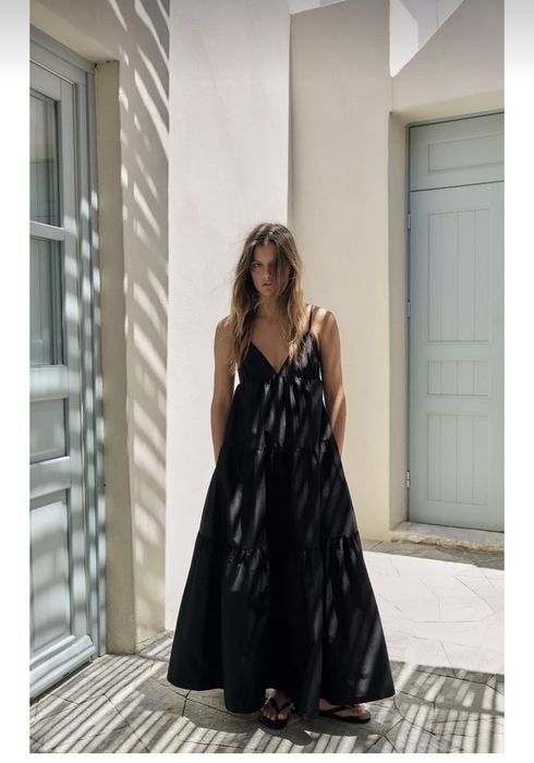 Сукня сарафан міді zara