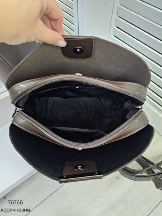 Сумка жіноча натуральна замша комбінована з еко шкірою