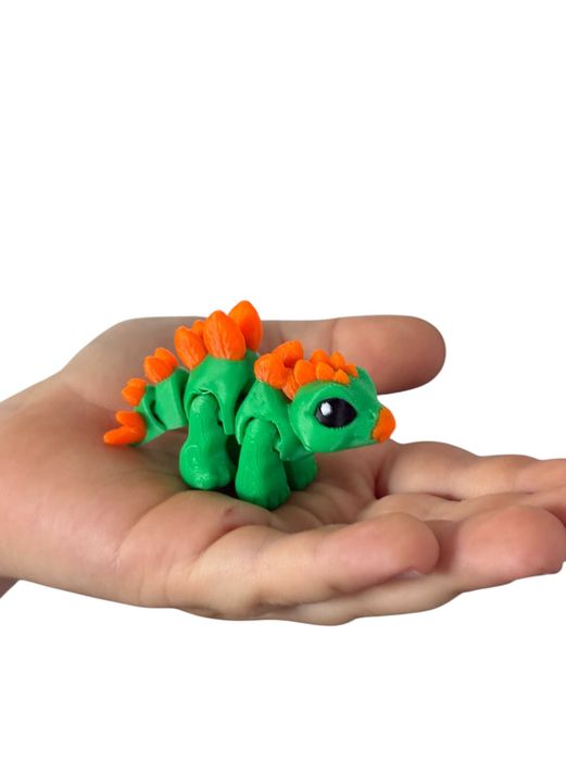 Mini Dinozaur w Jajku – przegubowy, ruchoma figurka, niespodzianka