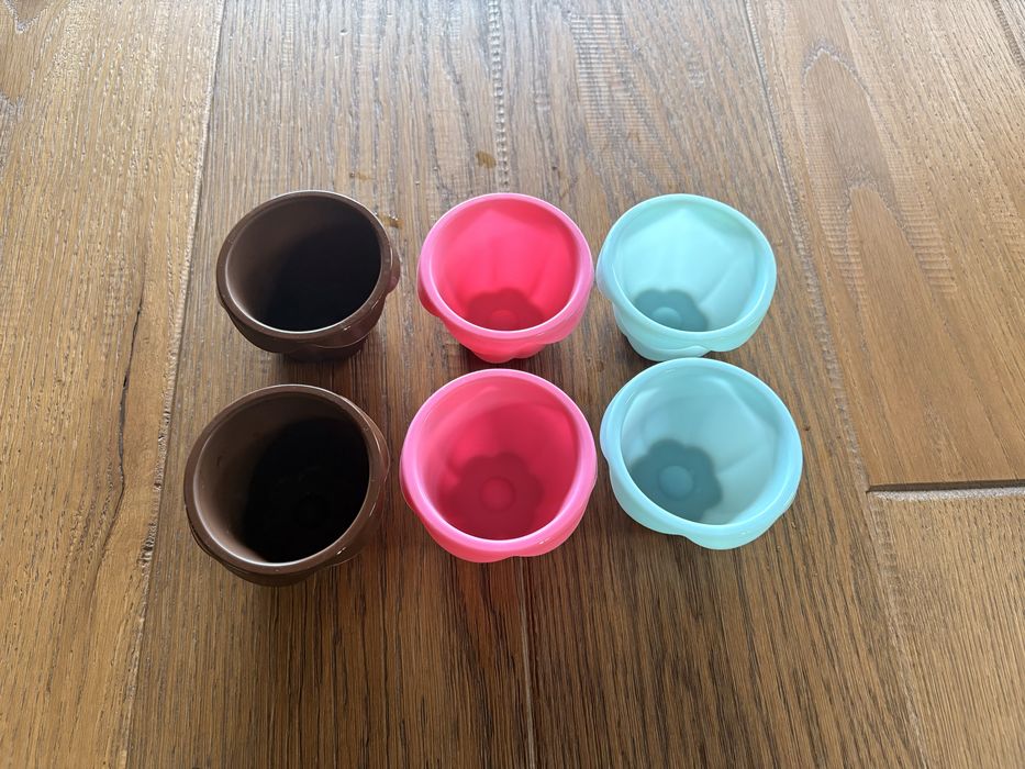 Silikonowe foremki do muffinek Ikea - 6 sztuk