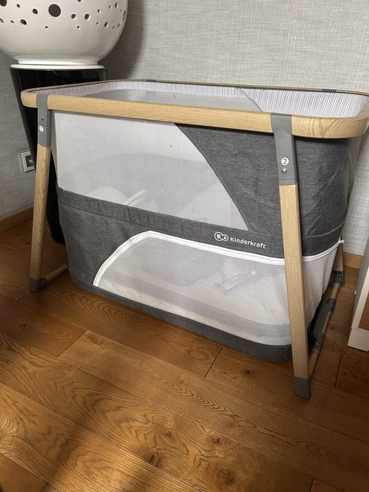 łóżeczko Kinderkraft, kojec składane, kołyska