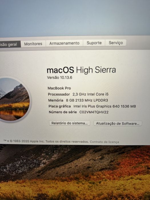 MacBookPro Versao 10.13.6