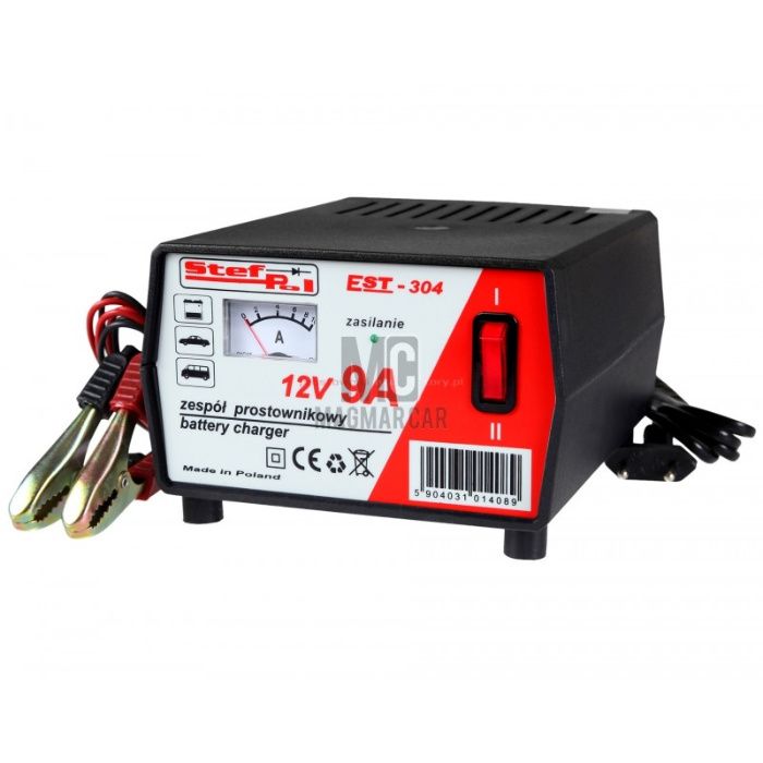 Prostownik STEF -POL EST-304 12V/9A