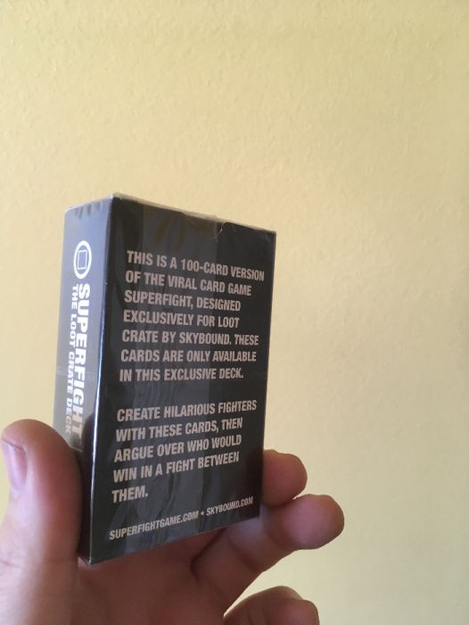 Superfight Lootcrate deck