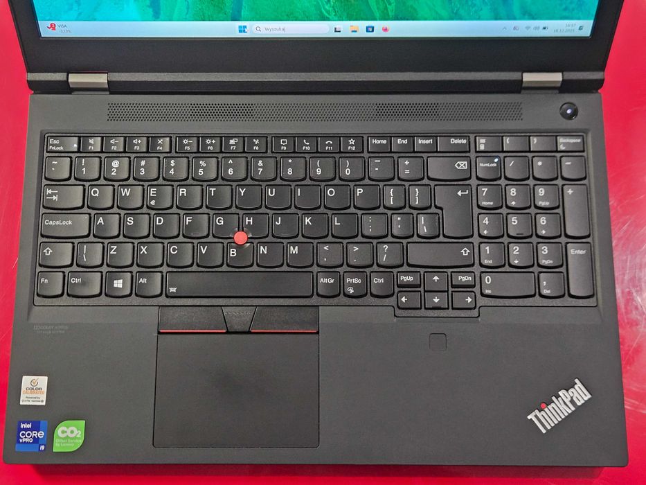 Mocny Lenovo ThinkPad T15 G2 15" 4K i9 64GB 1TB RTX 3080 16GB FV23% GW