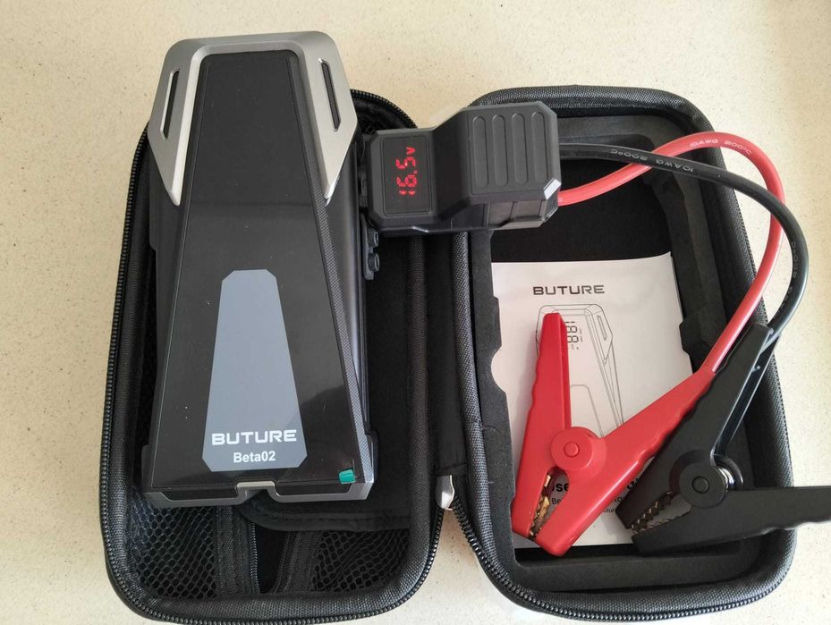 Booster de Arranque Buture Beta02  Portable Car Jump Starter 2500A