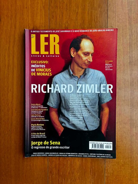 Revista LER: Richard Zimler