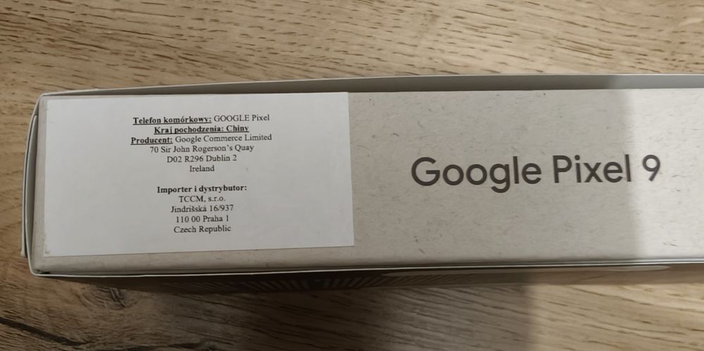 Google Pixel 9 - nowy