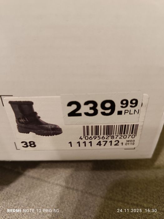 Buty damskie na   38 zima   NOWE