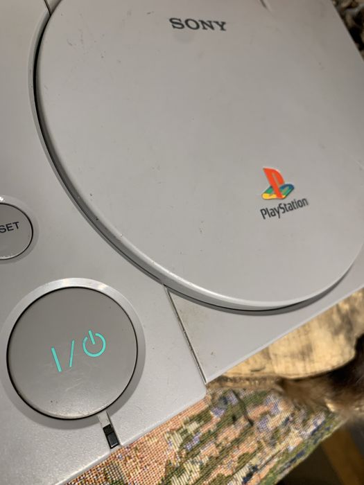 Playstation 1 konsola PSX plus pady po serwisie
