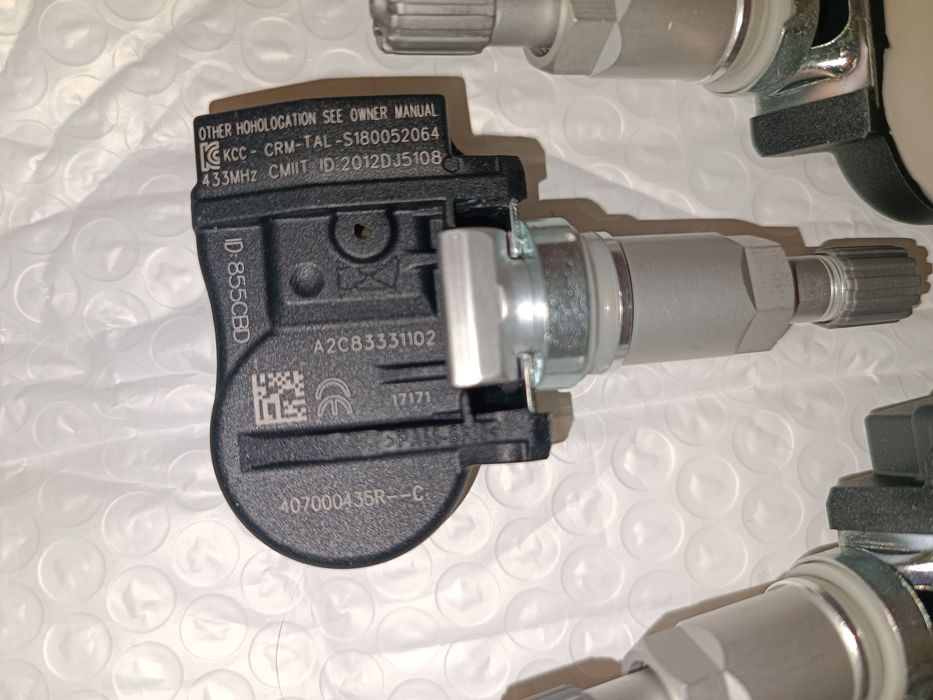 Датчики давления тиску колес шин для авто Рено Renault 433 Mhz