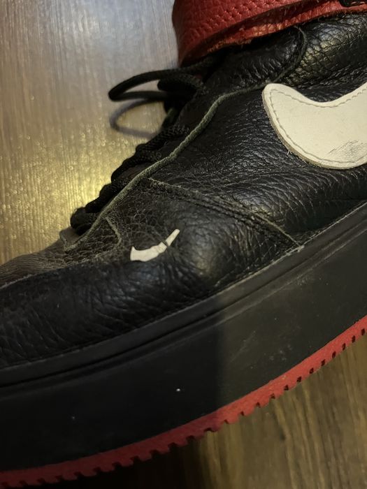 Зимові червики Nike Air force 1 шкіряні