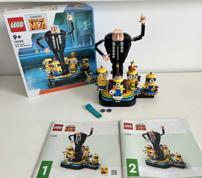 LEGO Despicable Me 4 Minionki Gru i minionki z klocków 75582