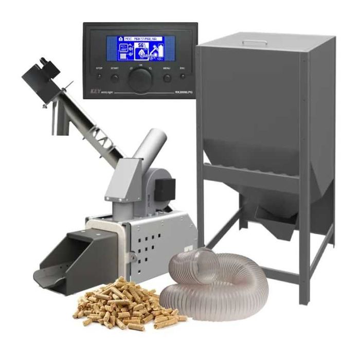 Zestaw VIP 16 kW do modernizacji przeróbki kotła pieca na pellet