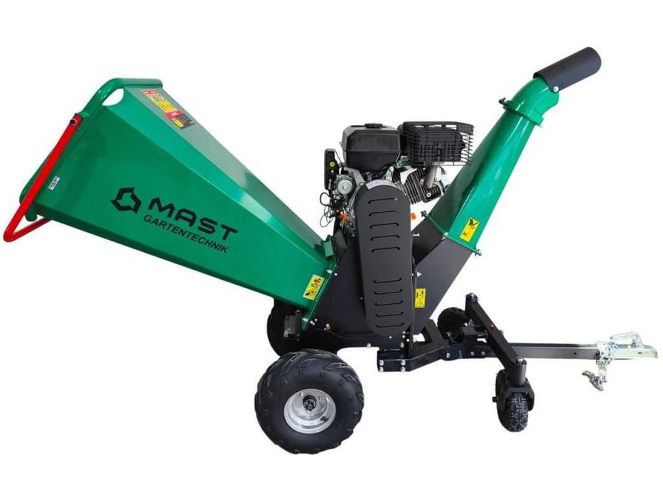 Подрібнювач гілок Щепоріз Садовий подрібнювач деревини Дроворуб Шредер