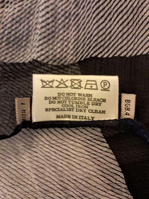 Szal chusta Burberry jedwab