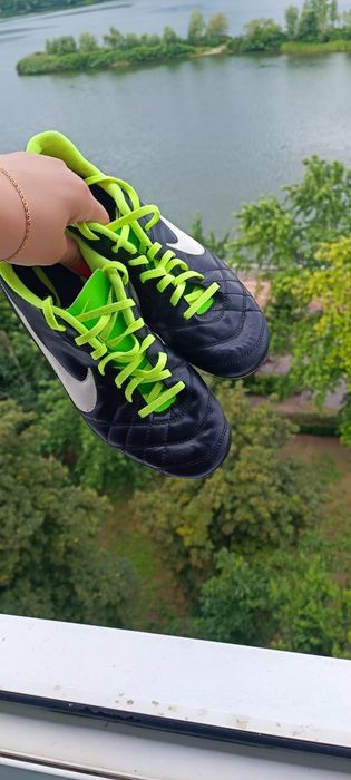 Оригінальні бутси Nike Tiempo Legend IV FG шкіра 42.5 (27 см)