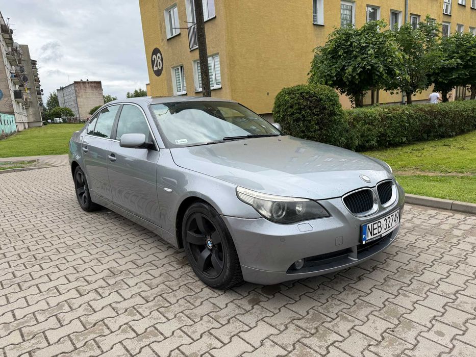 BMW E60, 2.2 benzyna + gaz, długie opłaty, bardzo dobry stan