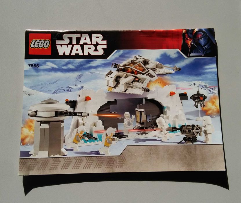 LEGO Star Wars 7666 Hoth Rebel Base *instrukcja*