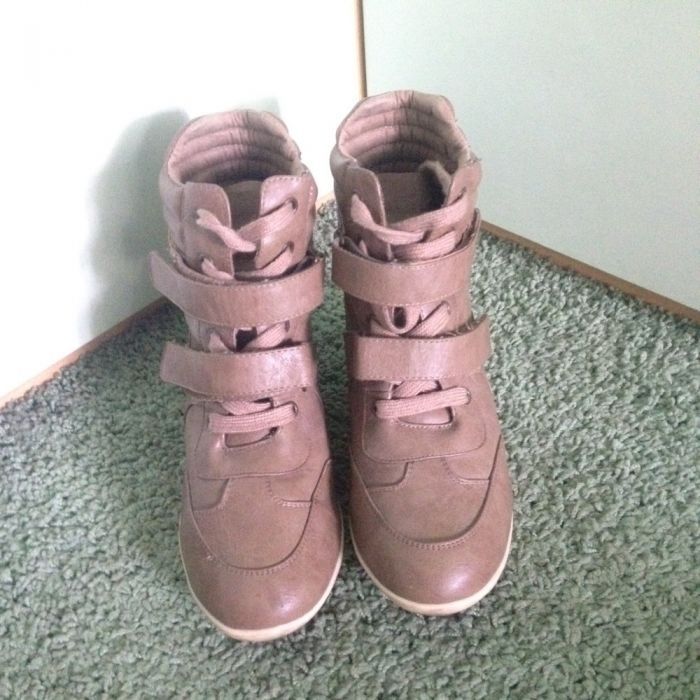 сникерсы MIA кеды на танкетке 38.5