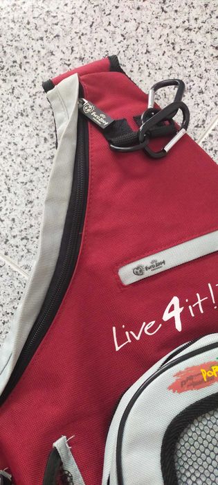 Conjunto Mochila e Cinta Oficial Euro 2004 UEFA Novo