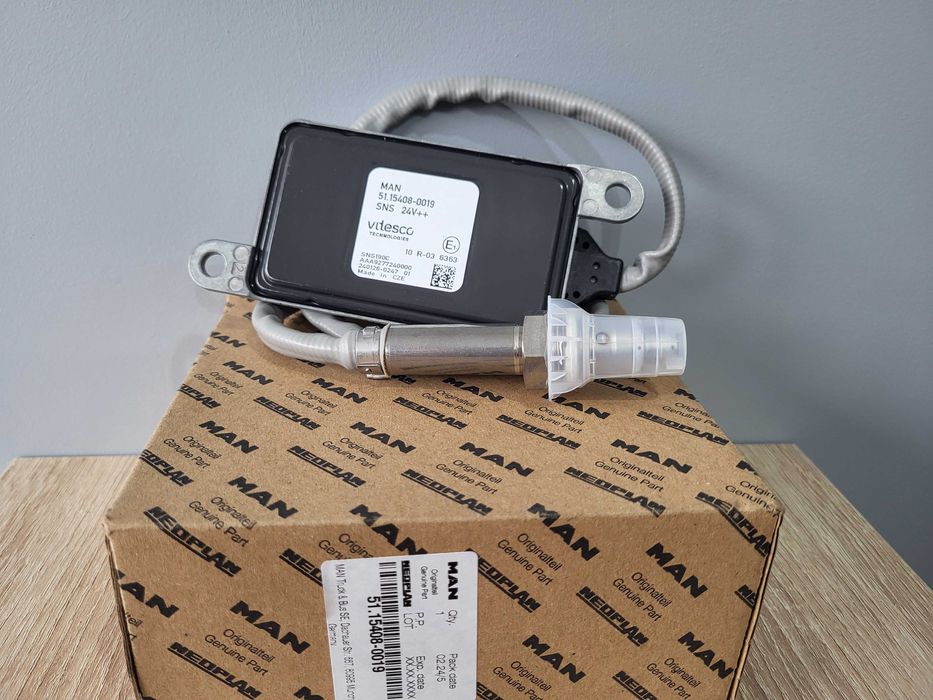 +186番 Czujnik Nox Sensor MAN TGX TGS TGA EURO 6 Przed