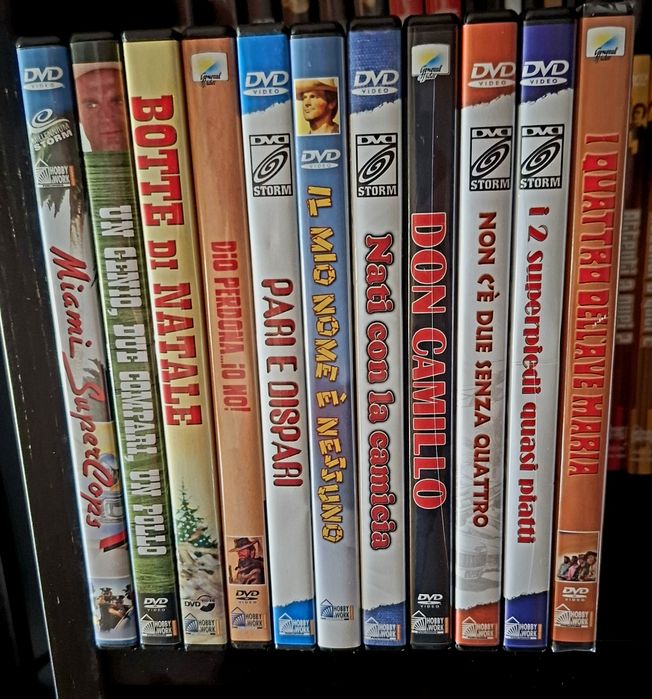 Coleção Bud Spencer e Terence Hill 11 dvd em italiano