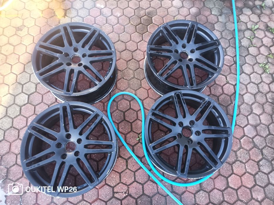 Alufelgi 18 " 5 x112 czarne  VW audi Mercedes seat skoda