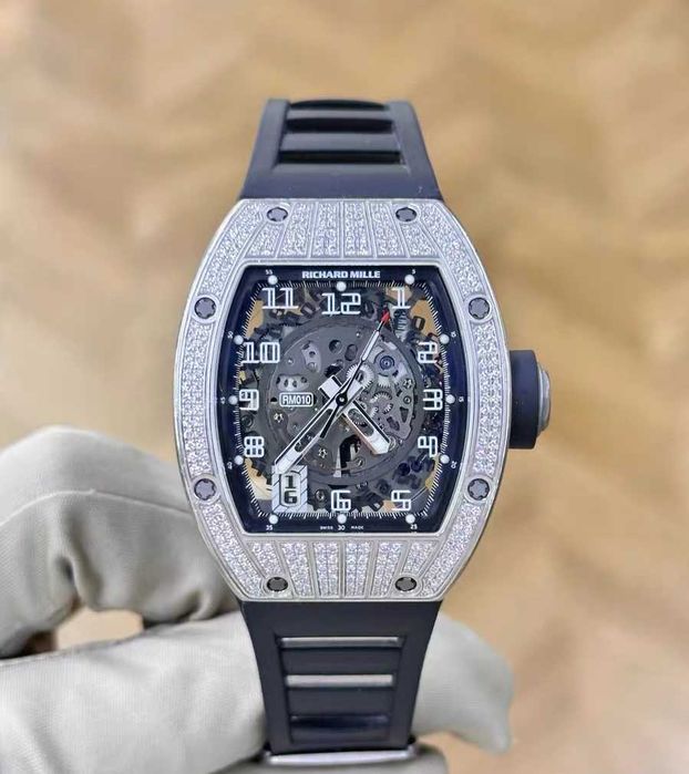 Richard Mille RM 010 Białe złoto z diamentami