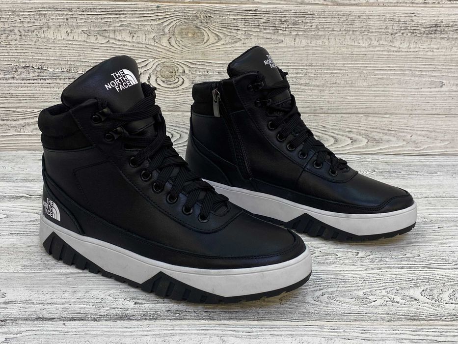 Зимові чоботи THE NORTH FACE Шкіра! високі шкіряні кеди кросівки берці