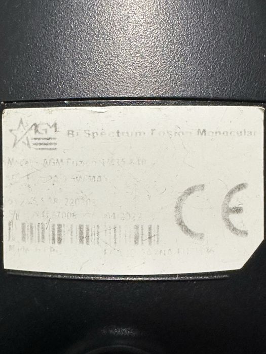 AGM FUZION TM35-640 Тепловізор , монокуляр