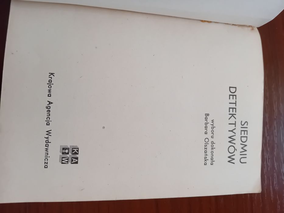 Siedmiu detektywów seria szczęśliwa siódemka