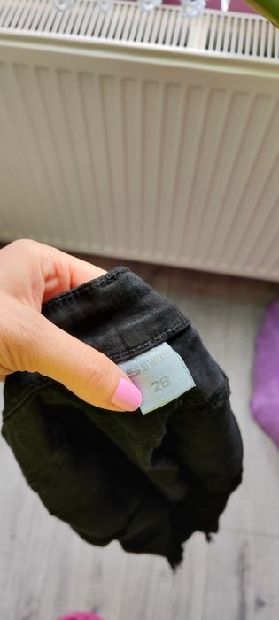 Джинсовая юбка чорна