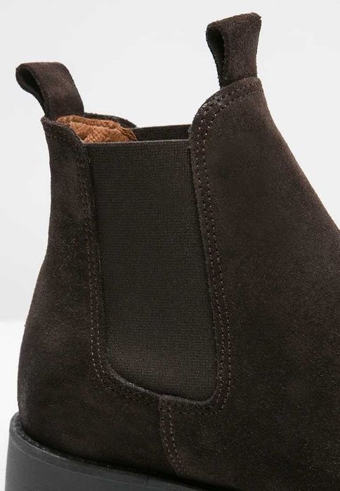 Buty sztyblety botki zamszowe ZIGN rozmiar 42 brązowe