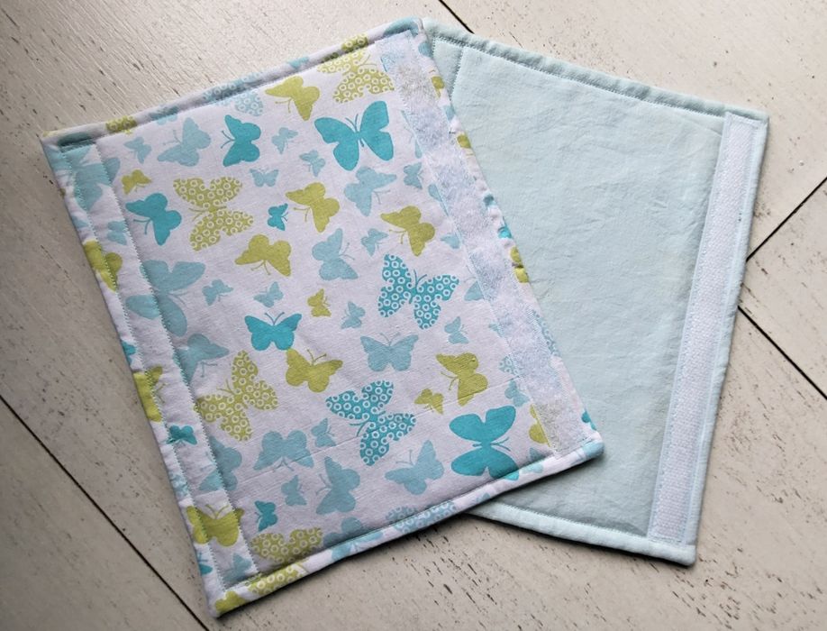 Ochraniacze na pasy. Komplet bawełniany.