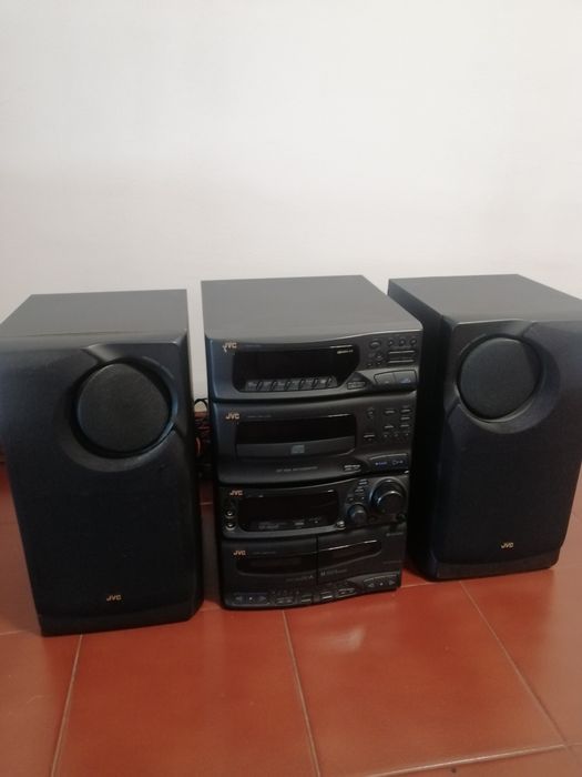 Radio SD + colunas de som