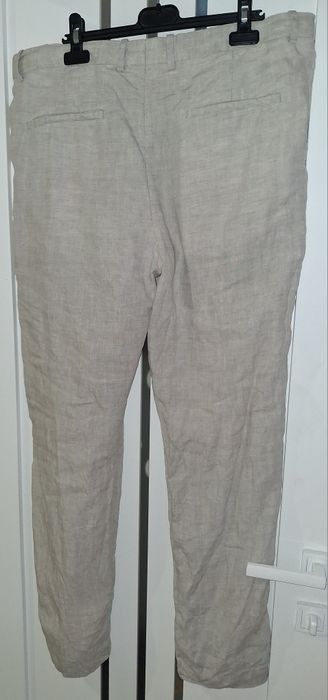 Штани р.36 (eur 52) лляні льон H&M