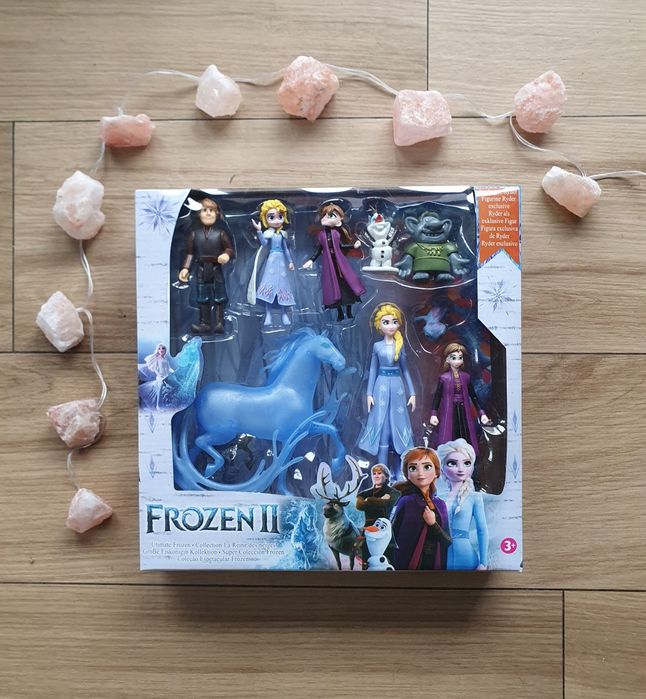 Nowy duży zestaw figurki FROZEN 2 Kraina Lodu Elza Anna Kristoff Olaf
