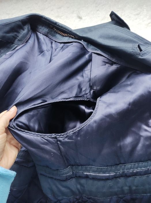 Плащ,тренч вінтаж,утеплений зима