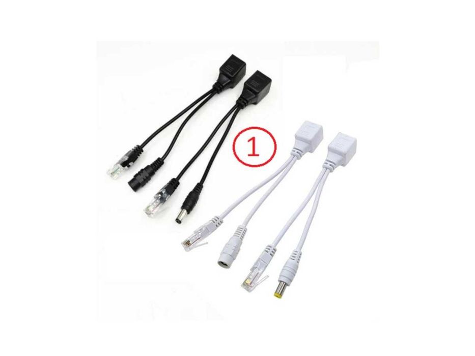 PoE/ПОЕ  инжектор сплиттер экстендер 24В 48В, монтажная коробка