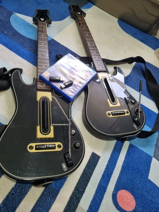 Guitar hero guitarras e jogo
