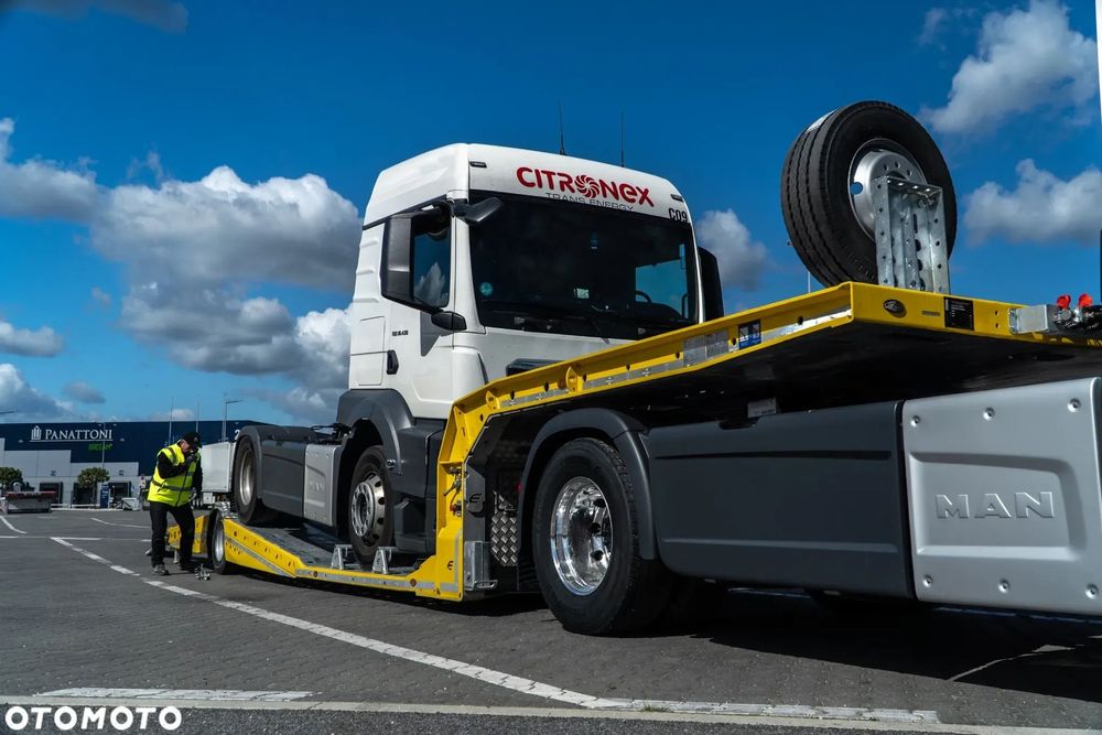 EROGLU  NOWA niskopodwoziowa TIR | wyciągarka 9 ton hydrauliczna | najazdy alu