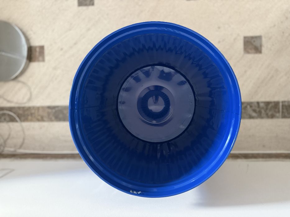 Cesto de lixo / roupa suja em metal da Habitat - VINTAGE