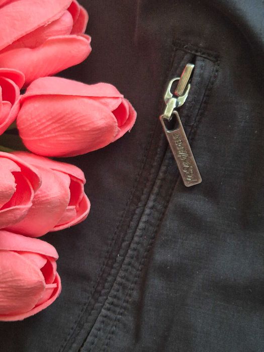 kurtka zimowa damska premium L 40 Yves Saint Laurent oryginalna czarna