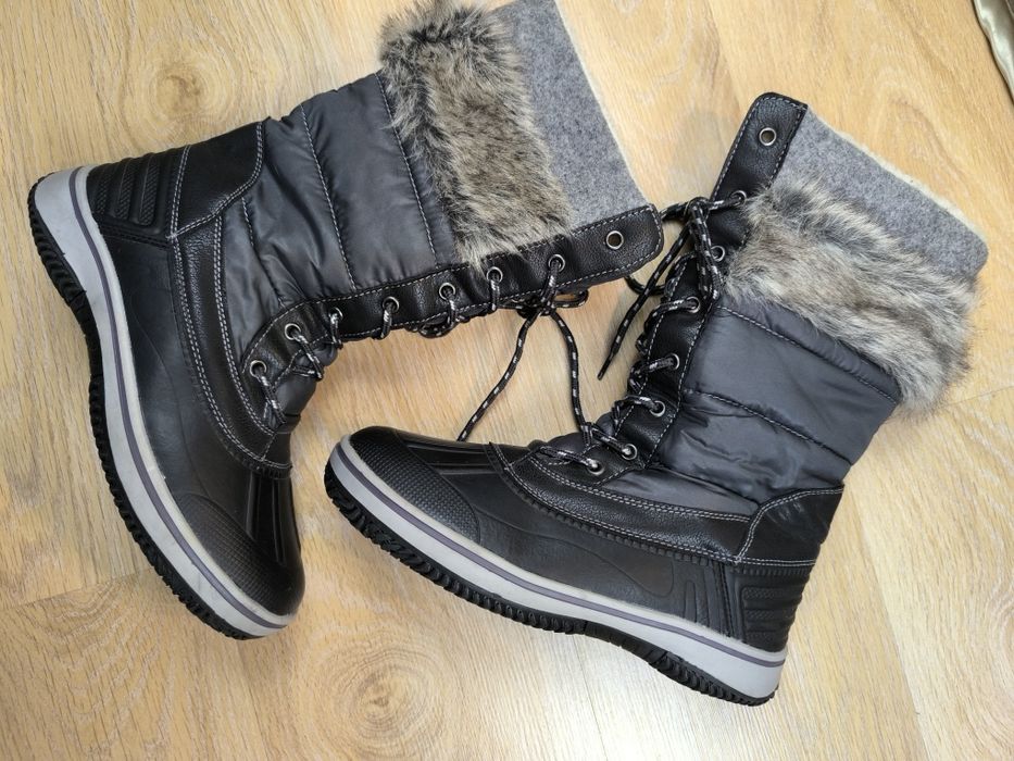 Solidne ocieplane śniegowce 39