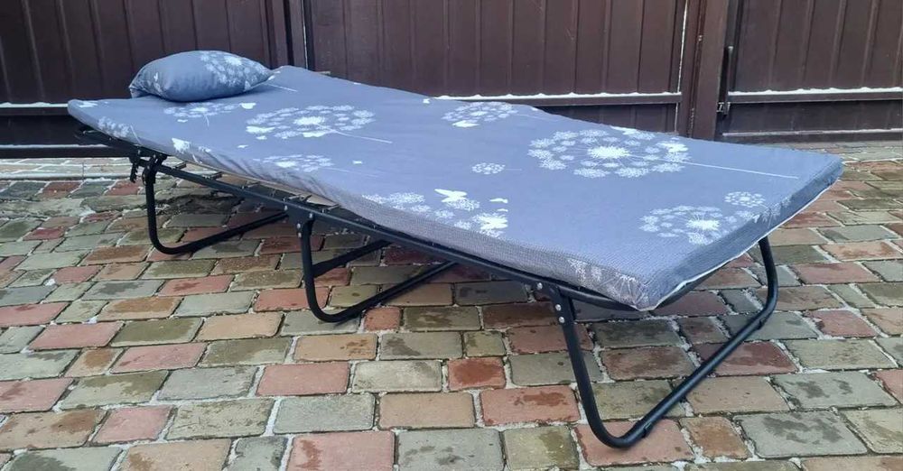 Розкладачка розкладне ліжко раскладушка розкладушка кровать с матрасом